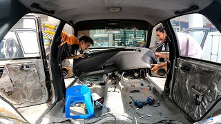 Cefiro A31 RB25DET Project EP 4 R32 Dashboard Removal [upl. by Seve]