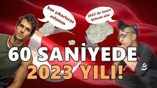 60 SANİYEDE 2023 YILI [upl. by Jasen218]