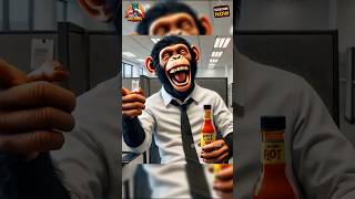 🐵 Chimps Hilarious Office Food Pranks Go WRONG 🔥  cat prank [upl. by Aggappora]