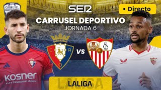 ⚽️ OSASUNA vs SEVILLA FC  EN DIRECTO LaLiga 2324  Jornada 6 [upl. by Llehsal]