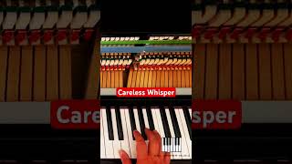 Careless Whisper on Piano shorts [upl. by Ydok]