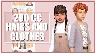 MAXIS MATCH KIDS CC COLLECTION  LINKS without adfly  Sims 4 CC Showcase [upl. by Holly-Anne386]