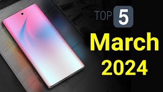 Top 5 Best UpComing Phones March 2024  Price amp Launch Date in india [upl. by Lalitta149]