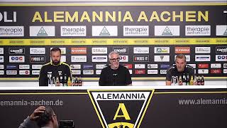 Pressekonferenz nach Alemannia Aachen  SV Rödinghausen [upl. by Gavriella]