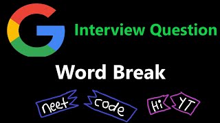 Word Break  Dynamic Programming  Leetcode 139  Python [upl. by Cathleen241]