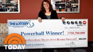 Powerball Winner Of 759 Million Identified As Mavis Wanczyk  TODAY [upl. by Brower]