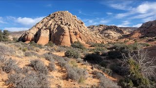 Hiking Yellow Knolls Trail  Southern Utah [upl. by Joslyn182]