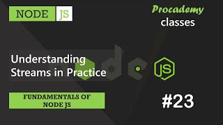 23 Understanding Streams in Practice  Fundamentals of NODE JS  A Complete NODE JS Course [upl. by Marven]