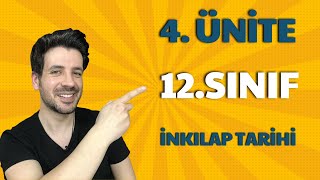 12 SINIF İNKILAP TARİHİ 4 ÜNİTE FULL TEKRAR  İki Savaş Arasındaki Dönemde Türkiye [upl. by Nrehtac320]