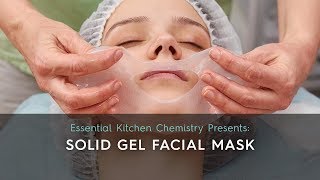 How to Guide Solid Gel Facial Mask [upl. by Harms]