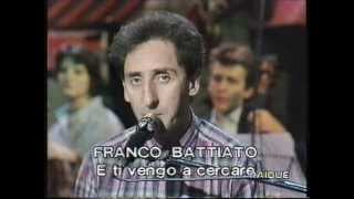 Franco Battiato in E ti vengo a cercare Live con Orchestra diretta da Giusto Pio [upl. by Naujad]