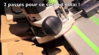 Défonceuse Festool avec base inclinable  video 87 [upl. by Sonya]