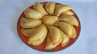 Como hacer Empanadillas de Espinacas y Queso  Receta Muy Fácil [upl. by Germaun]