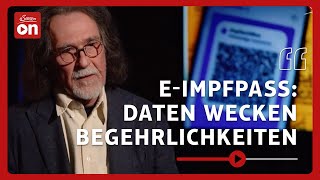 Datenschützer Registerpflicht im EImpfpass gehe zu weit  BLICKWECHSEL Das Nachrichtenmagazin [upl. by Aynot]