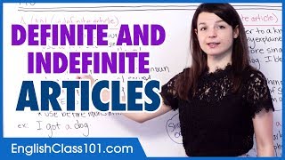 When To Use Definite vs Indefinite Articles in English [upl. by Rutger]