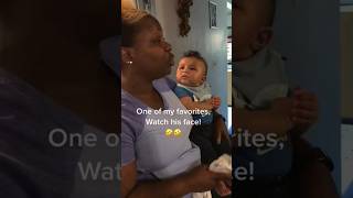 Watch his face🤣 viral funnykids babies [upl. by Favianus]