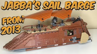 LEGO STAR WARS 75020 JABBAS SAIL BARGE REVIEW 2013 VERSION [upl. by Pontius]