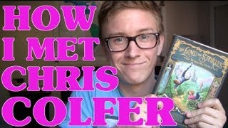 How I Met Chris Colfer  Tyler Oakley [upl. by Netsrak]