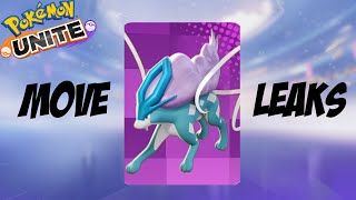 Suicune LEAKED Gameplay Reaction  Pokemon Unite [upl. by Nyliuqcaj]