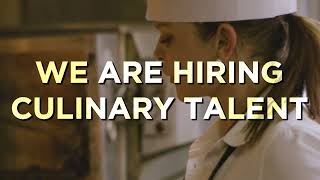 Now Hiring Culinary Talent  Aramark Leisure [upl. by Acie35]