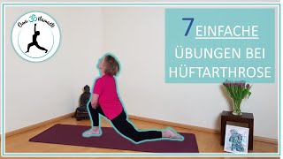 Hüftarthrose  7 einfache Übungen bei Hüftarthrose [upl. by Harleigh]