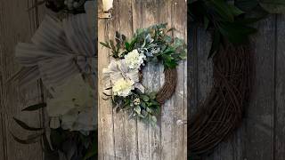 DIY Farmhouse Spring Wreath [upl. by Aneres]