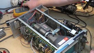 Iwatsu SS 5705 Osciloscope tear down and troubleshoot [upl. by Woo]