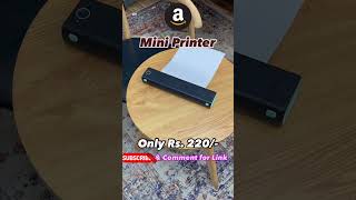 Mini printer shots trending [upl. by Nerrual]