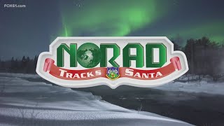 NORAD begins tracking Santas 2023 Christmas flight [upl. by Korney]