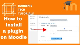 How to install a plugin on Moodle [upl. by Anavrin]