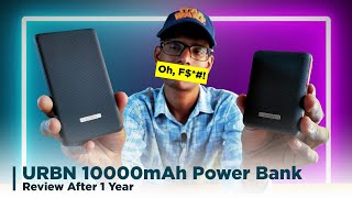 URBN 10000mAh Power Bank Review  After 1 Year  Paisa Barbaad [upl. by Nemracledairam188]