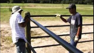 Ponderosa Fence Install [upl. by Onitnas773]