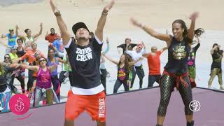 Gianluca Vacchi ft Sebastián Yatra  LOVE  Zumba® Choreography [upl. by Aicyle]