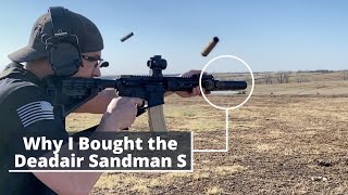 The Best MultiCaliber Suppressor Initial Look at the Deadair Sandman S [upl. by Warms]