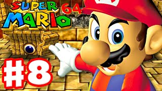 Super Mario 64  Gameplay Walkthrough Part 8  Shifting Sand Land 100 Super Mario 3D All Stars [upl. by Ahab]