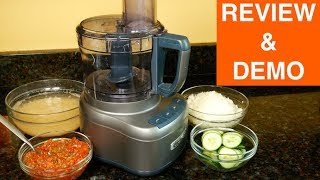 Cuisinart FP 8SV Elemental 8 Cup Food Processor Review [upl. by Ragan482]