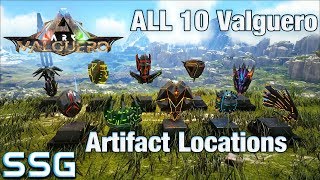 ARK All 10 Valguero Artifact Locations SEESHELLGAMING [upl. by Ahsaeyt918]