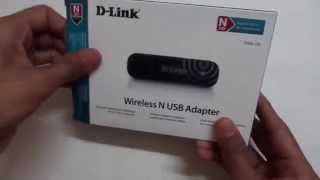 D Link DWA132 WiFi N USB For Desktop PC Unboxing [upl. by Alcinia354]