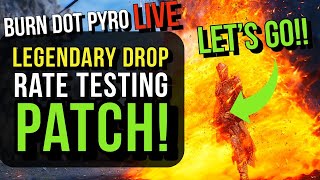 OUTRIDERS LIVE  ANOMALY BURN DOT DEBUFF PYRO BUILD is INSANE TESTING PATCH [upl. by Alon]