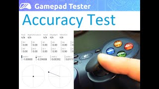 Logitech F310 Analog Accuracy Test [upl. by Burtie561]