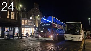 Lothian Buses 351  Service 24 [upl. by Howenstein]