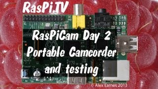 Raspberry Pi Camcorder  RasPiCamcorder [upl. by Birdt220]