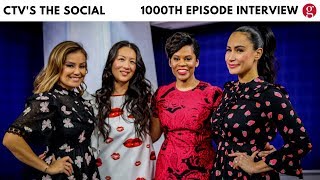 Hosts of CTVs The Social on 1000th episode [upl. by Dorette762]