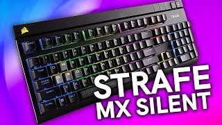 ¡EL TECLADO SILENCIOSO Corsair Strafe MX Silent vs K70 [upl. by Navnod]