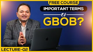 Important Terms Used in GBOB Course  Free GBOB Course Lecture 2  Shahzad Ahmad Mirza [upl. by Kcirddahc]