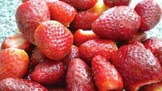 COMO DESINFECTAR FRESAS  HOW SANITIZING STRAWBERRIES [upl. by Chard29]