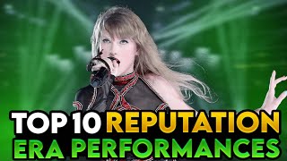 MUSTSEE Reputation Era Performances Ranked [upl. by Ydoc]