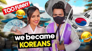 INDIANS Became KOREANS for a DAY 😲 Public Reactions [upl. by Fillander]