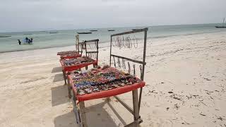 Zanzibar Jambiani beach walking tour [upl. by Lewse214]