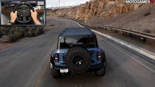 Forza Horizon 5  2022 Ford Bronco Raptor  Thrustmaster TX Gameplay [upl. by Tnecnivleahcim]